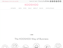 Tablet Screenshot of kooshoo.com